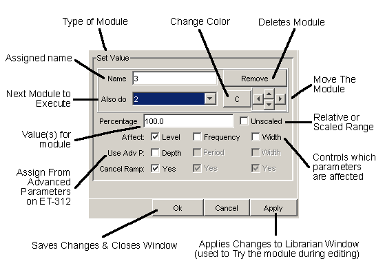 advanced module controls